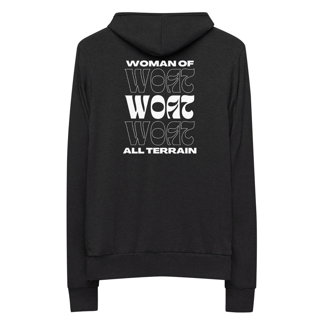 WOAT Unisex Zip Hoodie